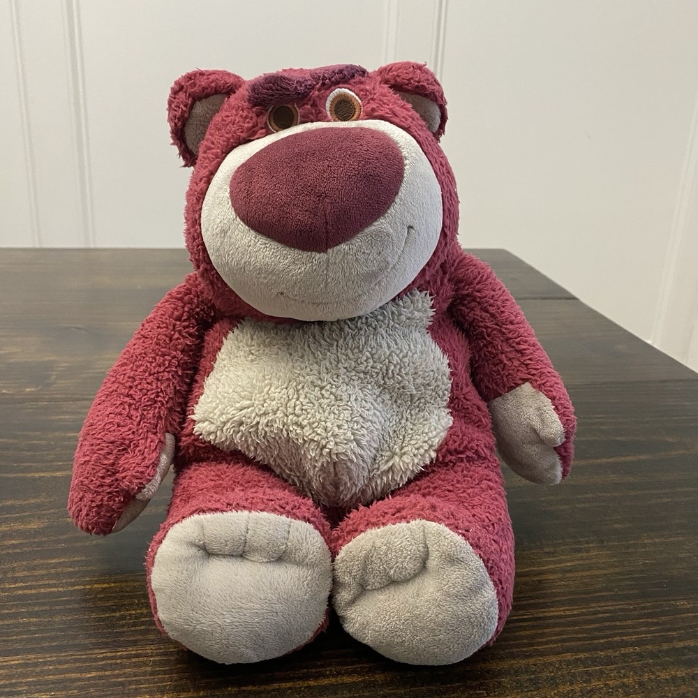 Toy Story 3 Lotso Bear 14" Plush Stuffed Animal Disney Store‎